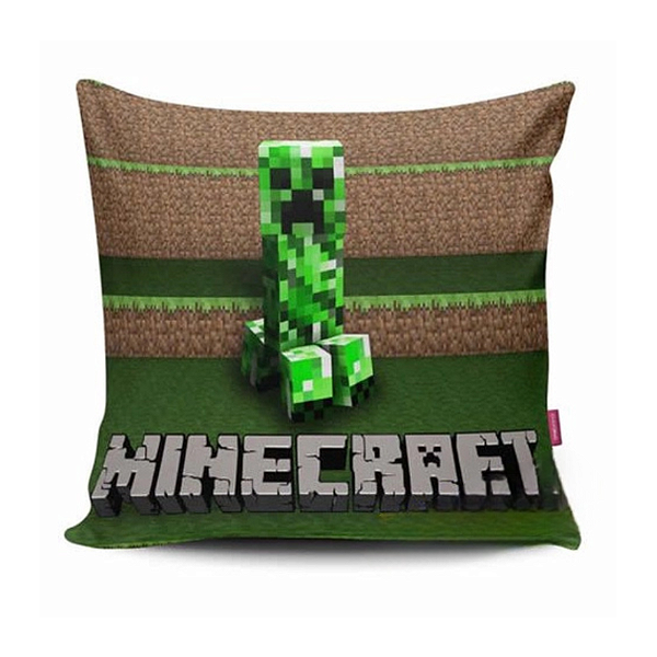 Almofada Cheia - Minecraft o filme/ Verde
