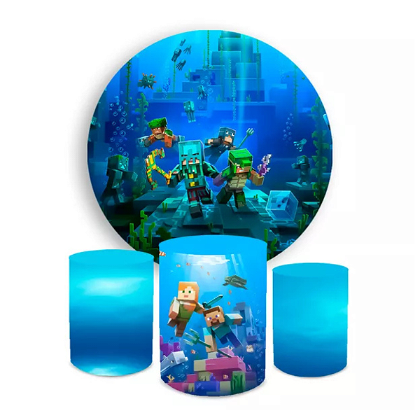 Kit Veste Facil Festa - Minecraft o filme 5