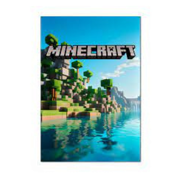 Painel Vertical Decorativo Festa - Minecraft o filme 2