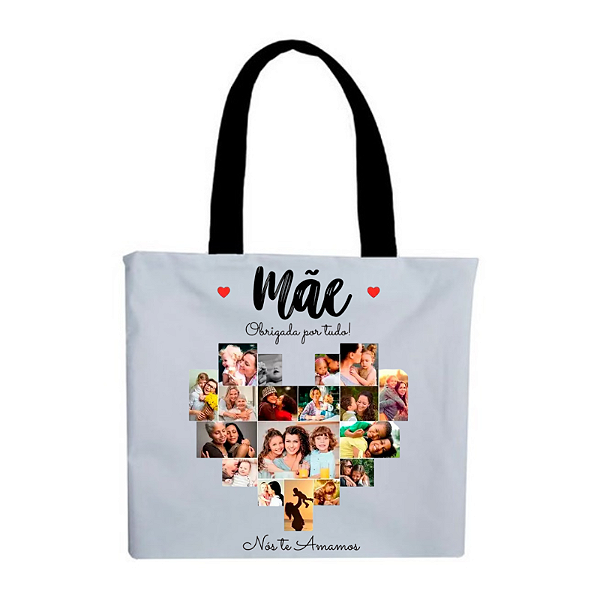 Ecobag Sacola Personalizada Foto Dia Das Mães Homenagem