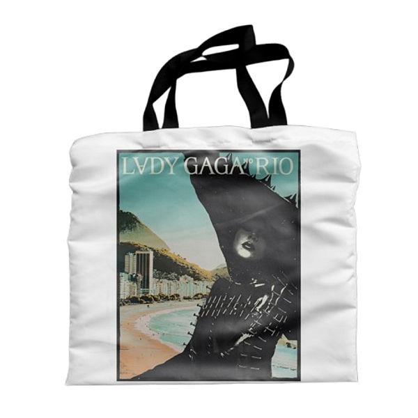 Ecobag Sacola Personalizada Lady gaga Rio 2025
