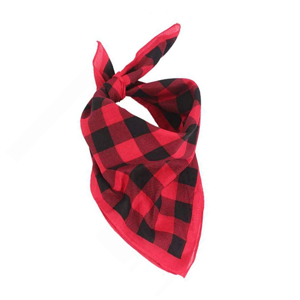 Lenço Junino vermelho/preto