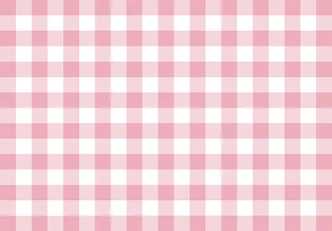 Jogo Americano Mesa Posta Junino - Rosa Xadrez