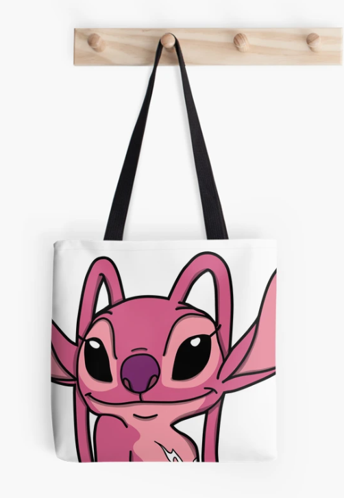 Bolsa Ecobag Ecológica Stitch/Angel