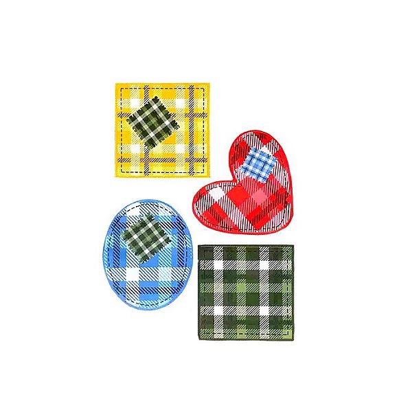 Tecido Retalho Remendo Roupa Festa Junina Kit C/10