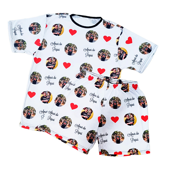 Pijama Infantil Personalizado com Foto