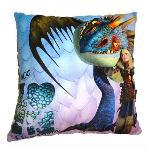 Almofada - Como treinar seu dragão o filme Tempestade e Astrid