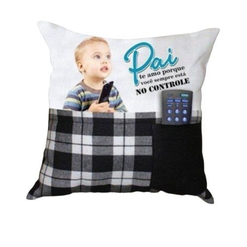 Almofada Decorativa Porta Controle - Dia dos Pais