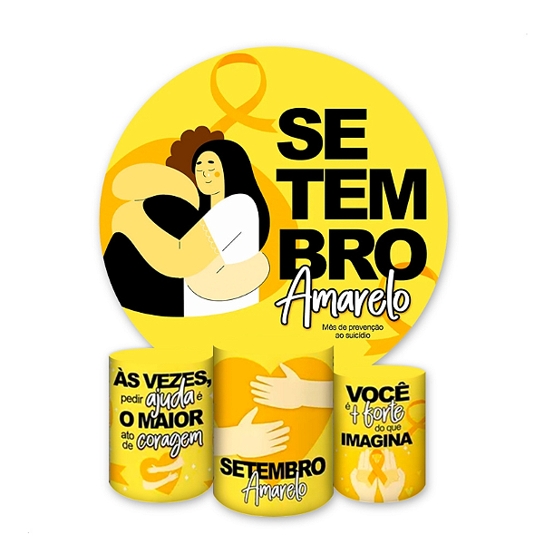 Kit Veste Facil - Setembro amarelo abraço 2025