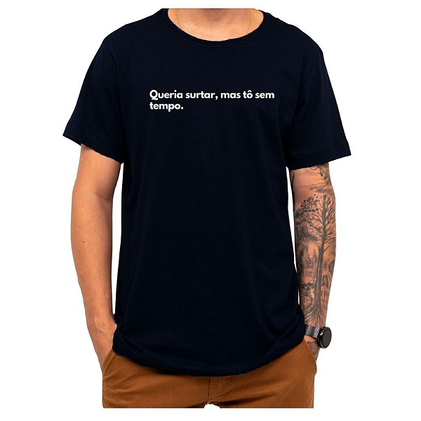 Camiseta Frases Engraçadas - Queria surtar
