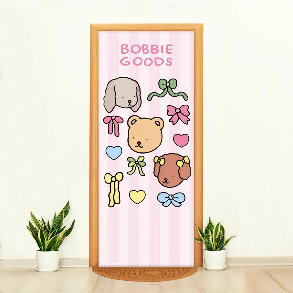 Capa De Porta Decorativo Tecido 0,85x2,10m - Bobbie Goods