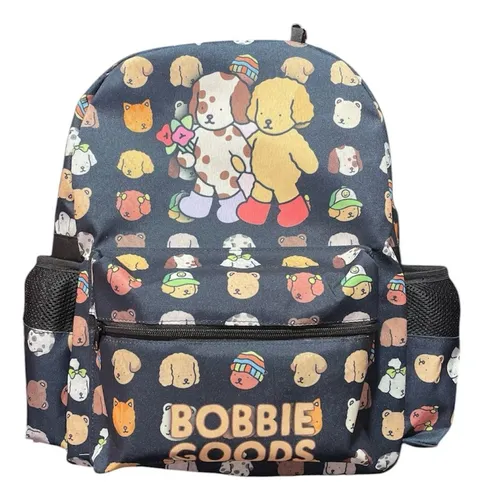 Mochila Escolar - Bobbie goods preto