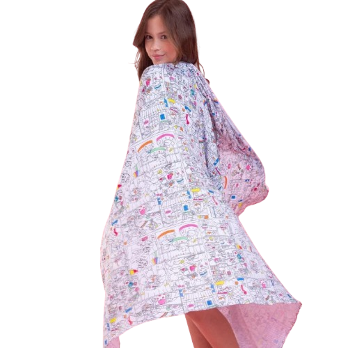 Toalha Fun poket infantil -  Bobbie goods Colorir