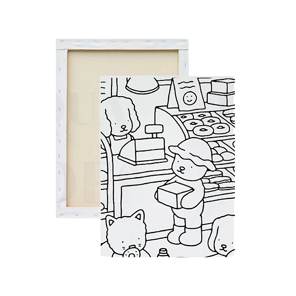 MOLDURA QUADRO DECORATIVO EM MDF - BOBBIE GOODS