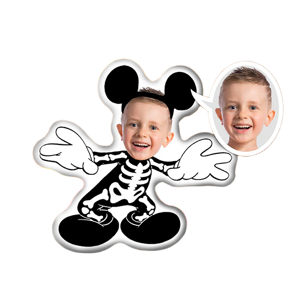 Almofadas 3D Fun - Seu rosto aqui Halloween fantasma de Halloween