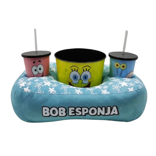 ALMOFADA PORTA PIPOCA BOB ESPONJA - BLACK FRIDAY