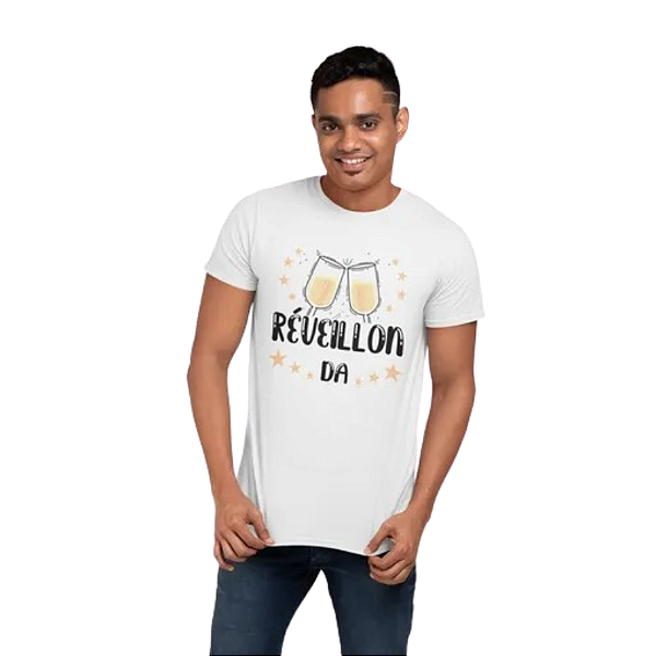 Camiseta Réveillon Da....Feliz Ano Novo /Virada/confraternização