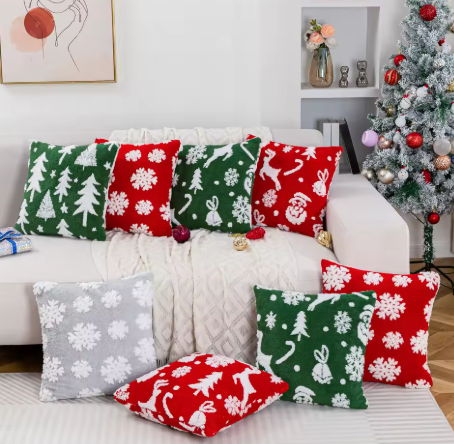 Almofada cheia pinheiro - Natal / Merry Christmas/papai noel / fim de ano