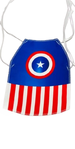 Abadá Pet Carnaval - capitão américa