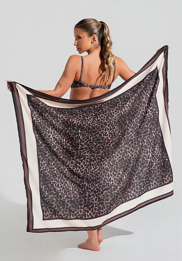 Canga Retangular - onça prime