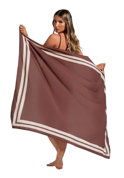 Canga Retangular - litras marron