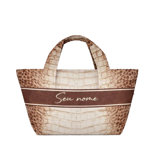 Hobo Bag - croco/bicolor