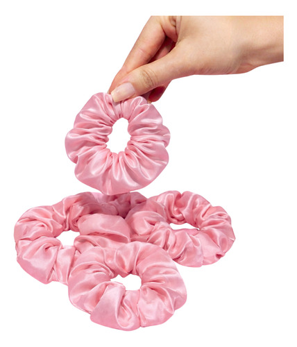 Kit de 20 Scrunchies xuxinha de cabelo dia da Mulher