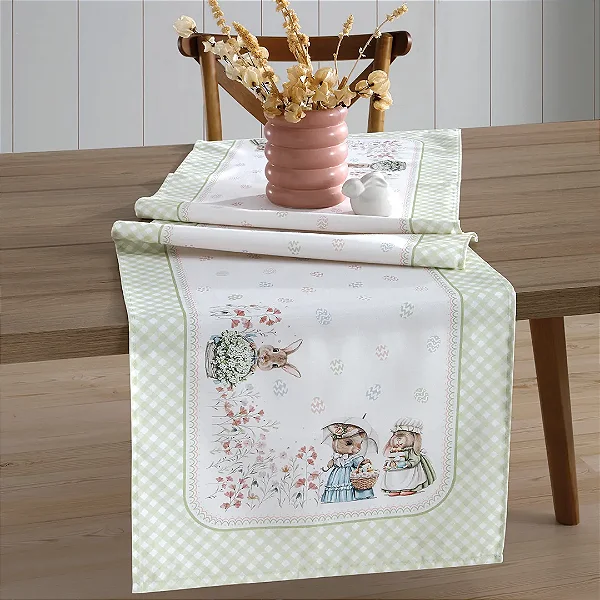 Caminho de Mesa Páscoa - verde