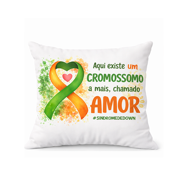 Almofada Cheia - Sindrome de Down com simbolo 06