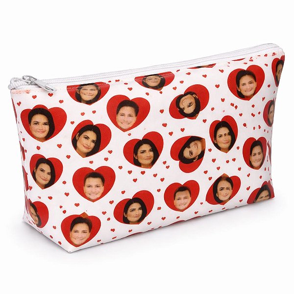 Necessaire Seu rosto aqui dia dos namorados