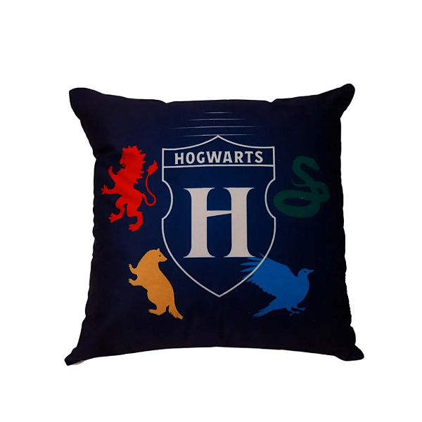 Almofada cheia Casas Harry Potter - Edição Especial