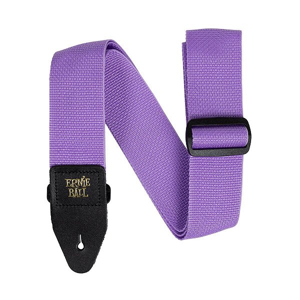 CORREIA POLYPRO PURPURA PONTA DE COURO P05378 ERNIE BALL