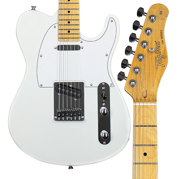 GUITARRA 2S ESCALA CLARA ESCUDO WH TW-55 PWH TAGIMA