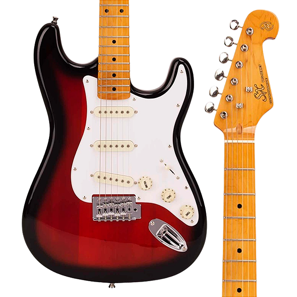 GUITARRA STRATO C/ BAG VINTAGE PLUS TONE SUNBURST SST 57 SX