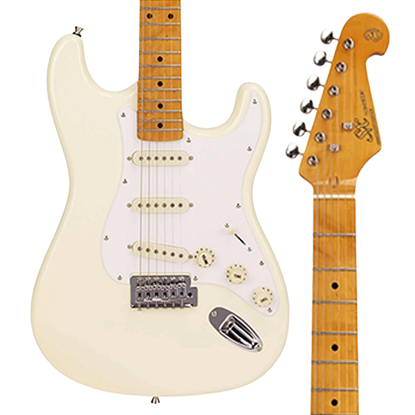 GUITARRA STRATO C/ BAG VINTAGE PLUS BRANCA SST 57 VWH SX