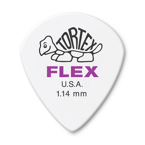 KIT 6 PALHETA TORTEX FLEX JAZZ III 1,14 MM 468R1.14 DUNLOP