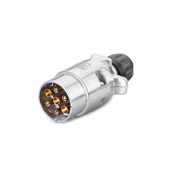 Plugue de Metal 7 pólos 12V - 16A Hella