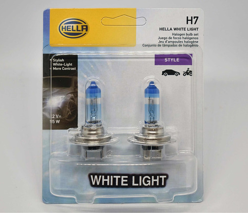 Lampada H7 Hella White Light 55w (par)