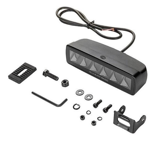 Mini Barra Hella Black Magic Led 6.2 Pol (15,7 Cm) (spot)