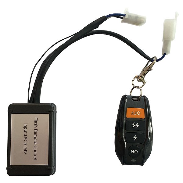 Controlador Barra de LED com Controle Remoto 12V Automotivo Pisca Strobo Flash