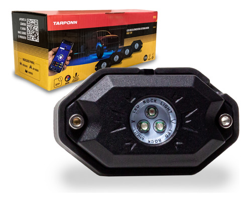 Kit Led Rgb Caixa Roda - Controle Bluetooth Original Tarponn