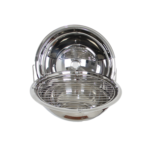 Churrasqueira Náutica Redonda Overboat em Inox 38cm (Avulsa) 920