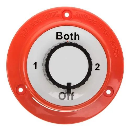 Chave Geral Seletora de Bateria Attwood para 2 Baterias 345A