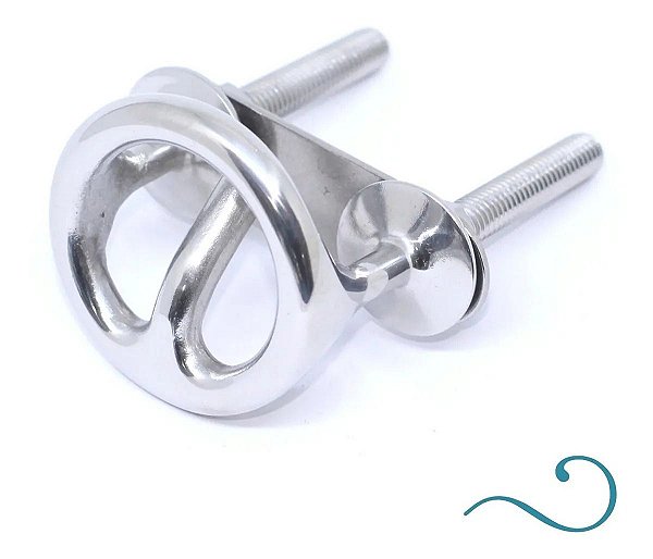 Amarrador Gancho de Reboque para Esqui Attwood em Aço Inox 3/8"