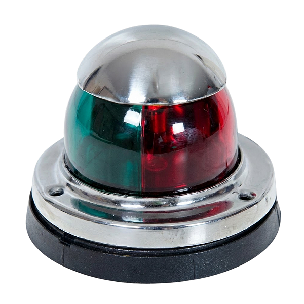 Luz de Navegação de Proa Bicolor em Aço Inox 304 LED 12V 600018