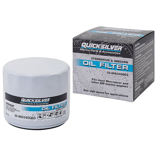 Filtro de Óleo Original Mercruiser Quicksilver 35-866340Q03