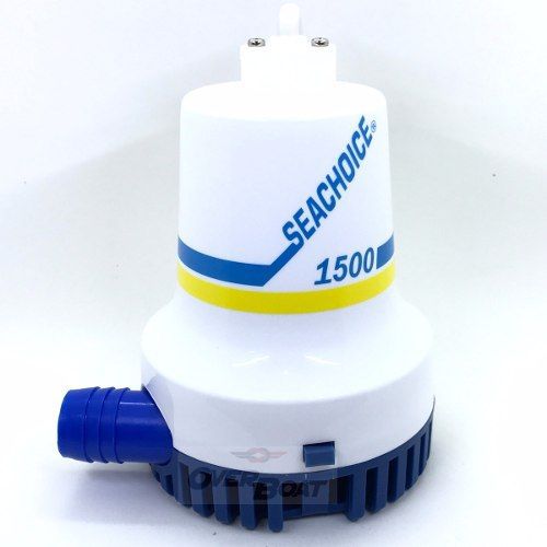 Bomba de Porão de Alta Vazão Seachoice 1500 GPH 12V para Barcos
