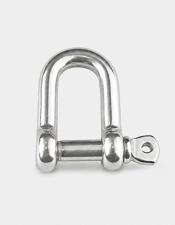 Manilha Reta em Aço Inox 316 (6mm)