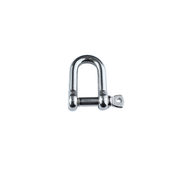 Manilha Reta Reforçada em Aço Inox 316 (8mm)