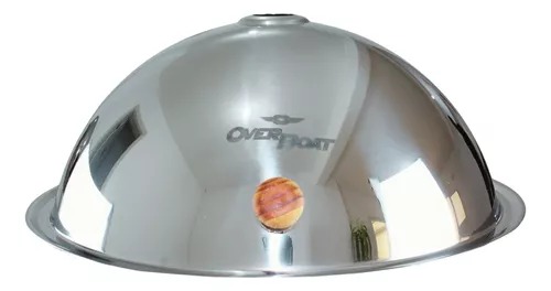 Tampa Original para Churrasqueira Náutica Over Boat Aço Inox 38cm